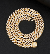 8mm Gemelli Cuban Chain