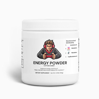 Energy Powder (Cotton Candy) *ONLY USA SHIPPING - LOOKMAX 