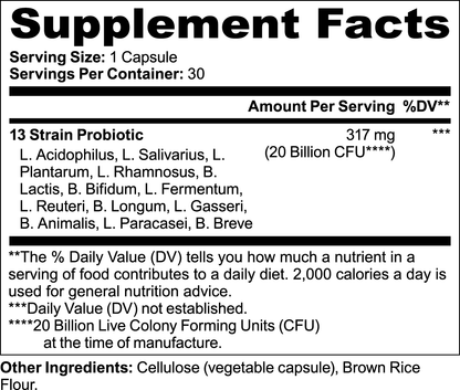 Probiotic 20 Billion *ONLY USA SHIPPING - LOOKMAX 