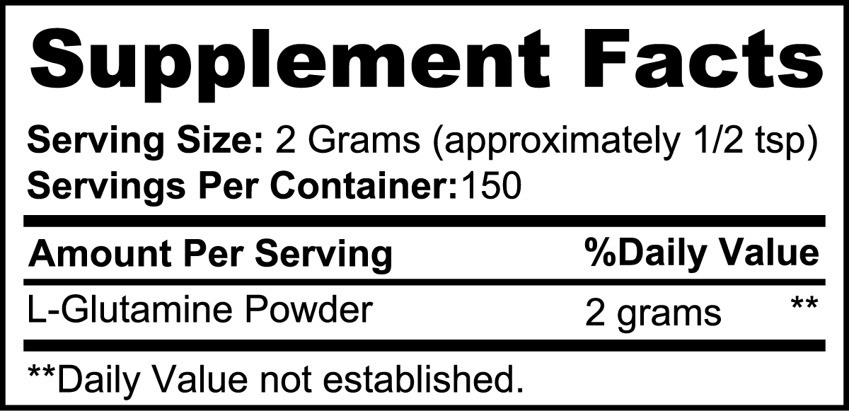 L-Glutamine POW(d)ER - LOOKMAX 