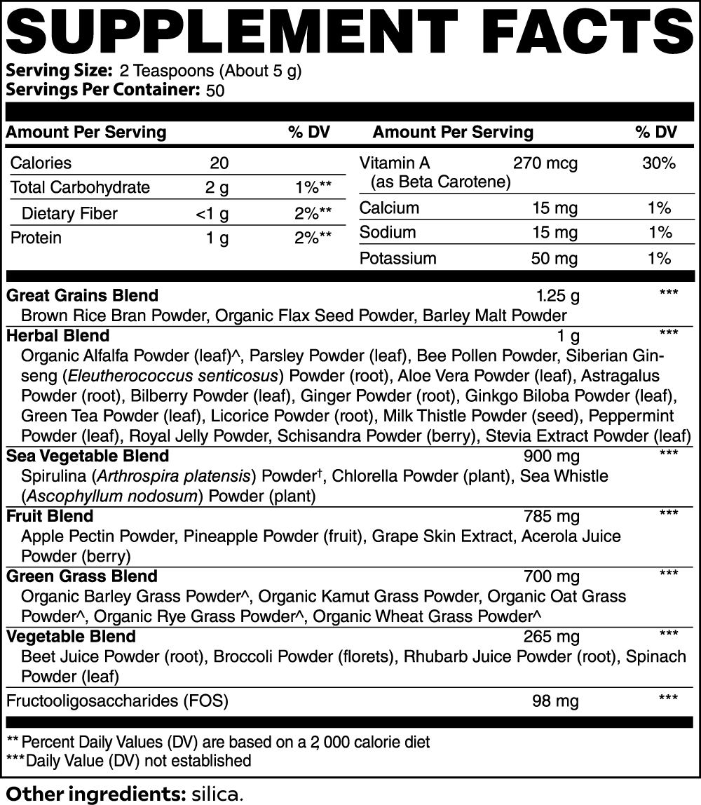 Ultra Cleanse Smoothie Greens - LOOKMAX 