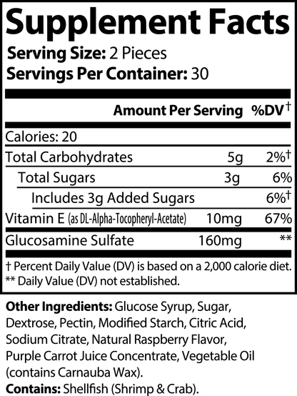 Joint Support Gummies (Adult) - LOOKMAX 