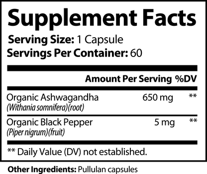 Ashwagandha - LOOKMAX 