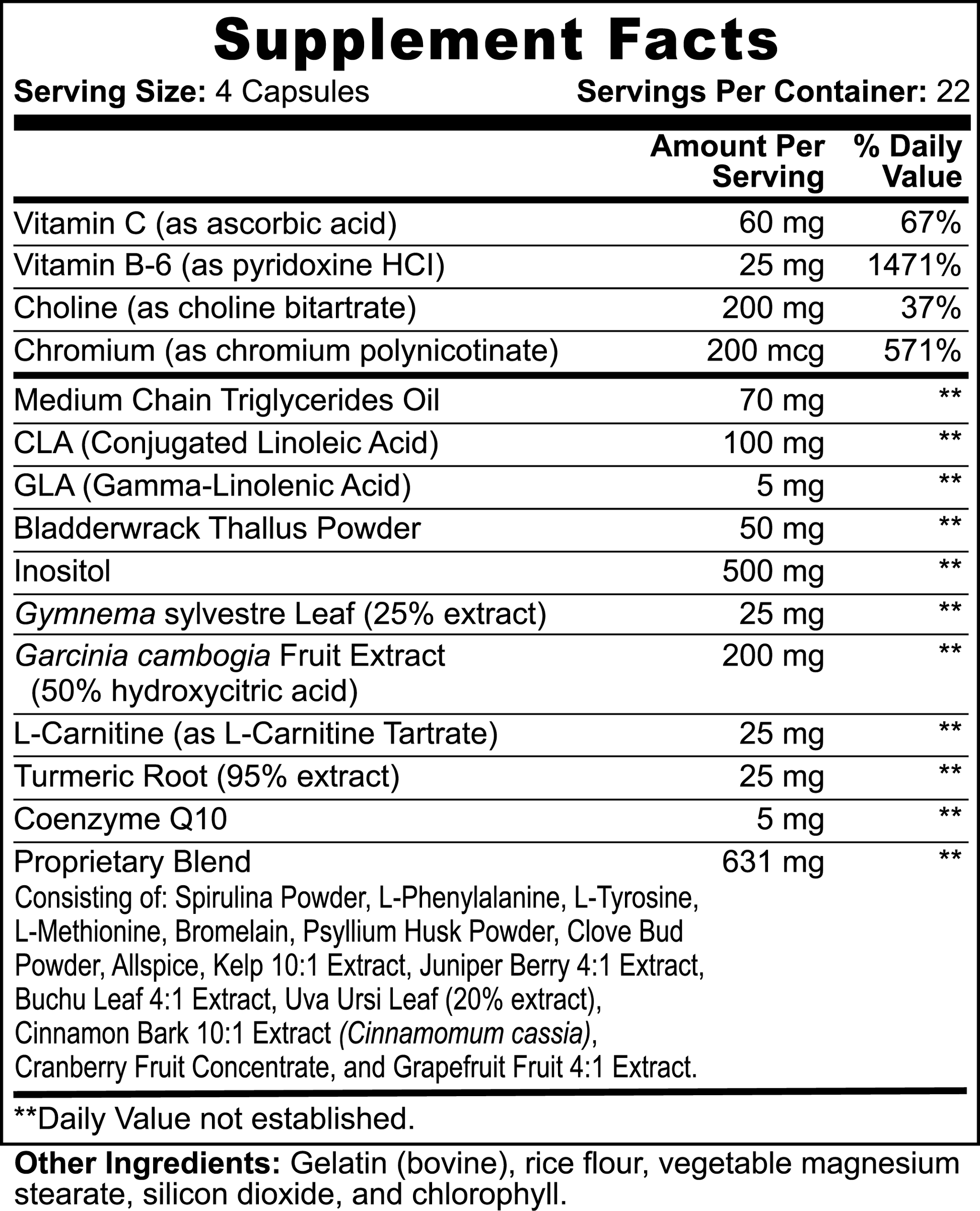 Fat Burner with MCT - LOOKMAX 