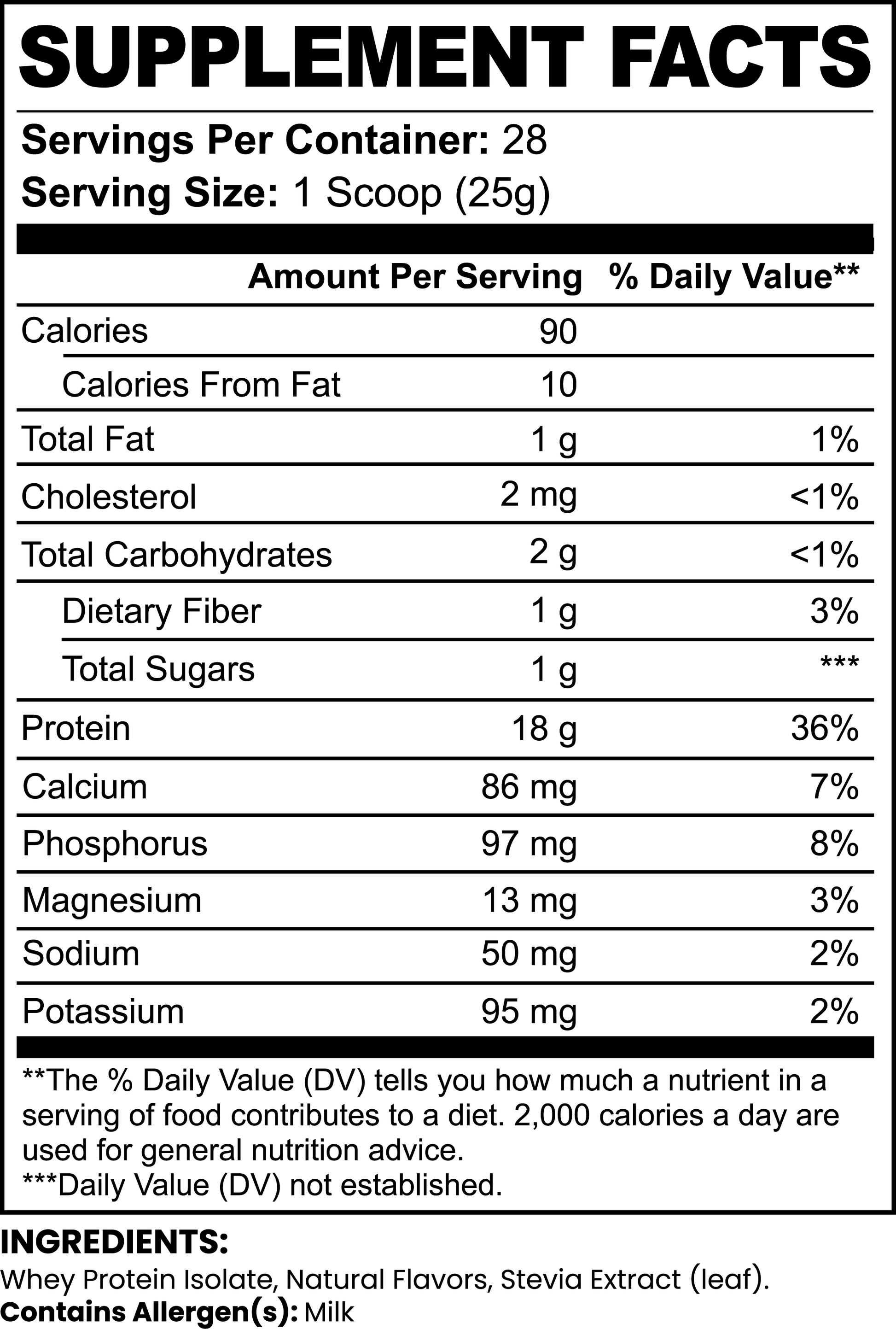 Pure3 100% Whey Protein Isolate (Chocolate) *ONLY USA SHIPPING - LOOKMAX 