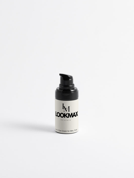 3-in-1 Eye Cream for Men, 15 ml - LOOKMAX 