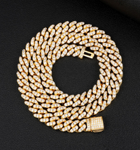 8mm  Gemelli Cuban Chain