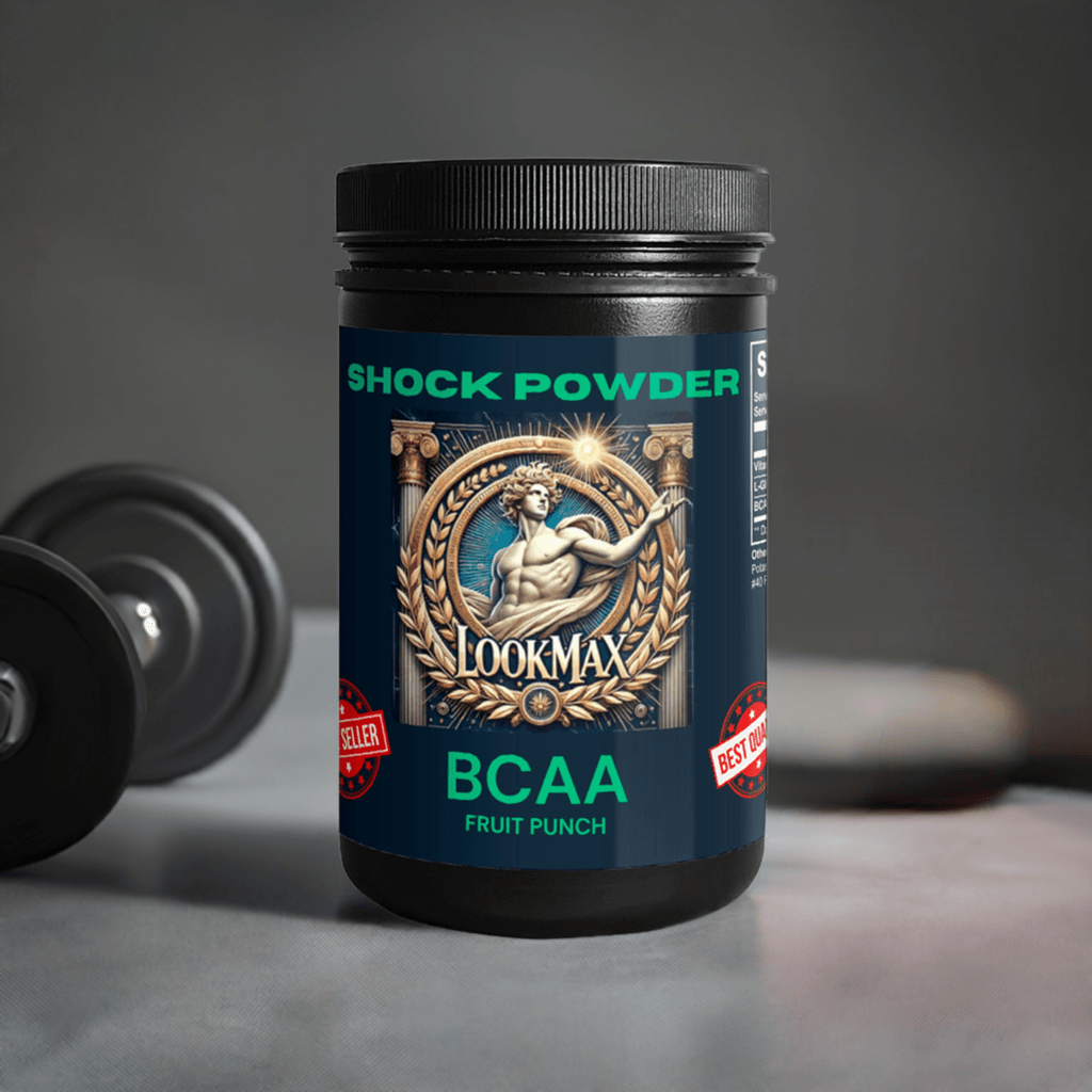 BCAA Shock Powder (Fruit Punch) - LOOKMAX 